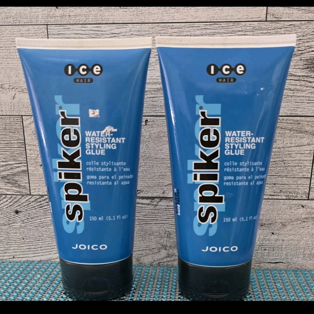 2x Joico Ice Spiker Water Resistant Styling Glue 5.1 oz 150ml NEW Discontinued